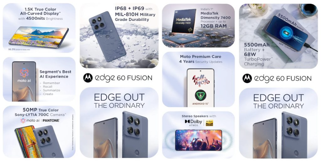 Moto Edge 60 Fusion