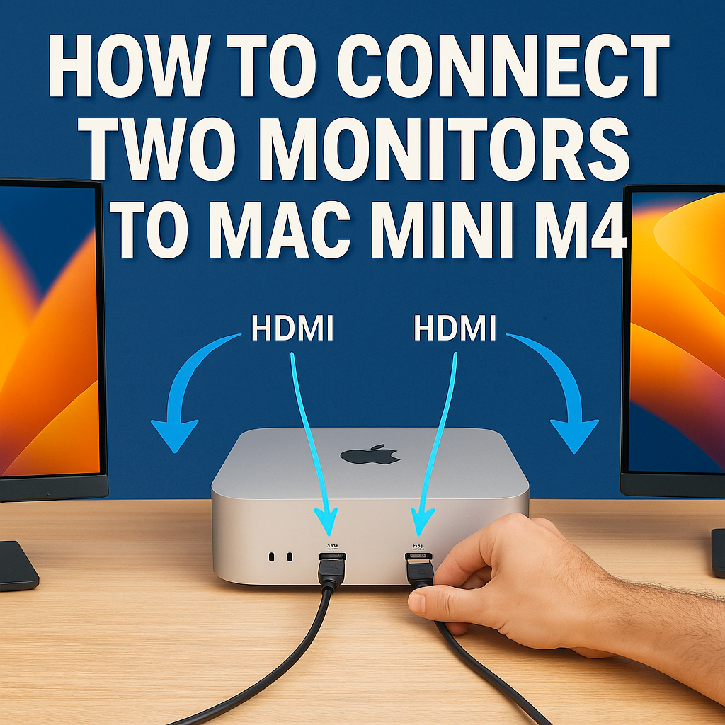 Two Monitors to Mac Mini M4