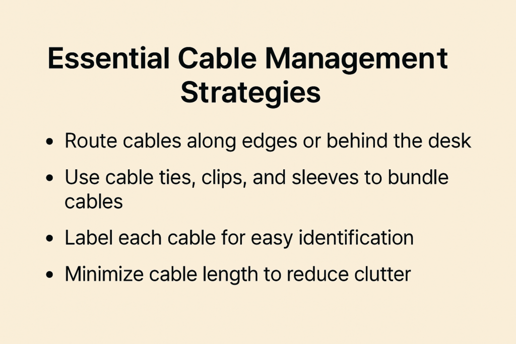 Cable Management Hacks